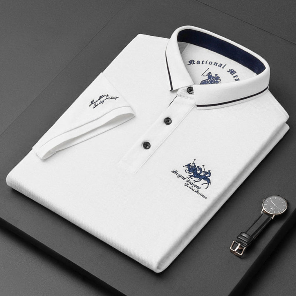 Men's Tipped Collar Polo | Short Sleeve
