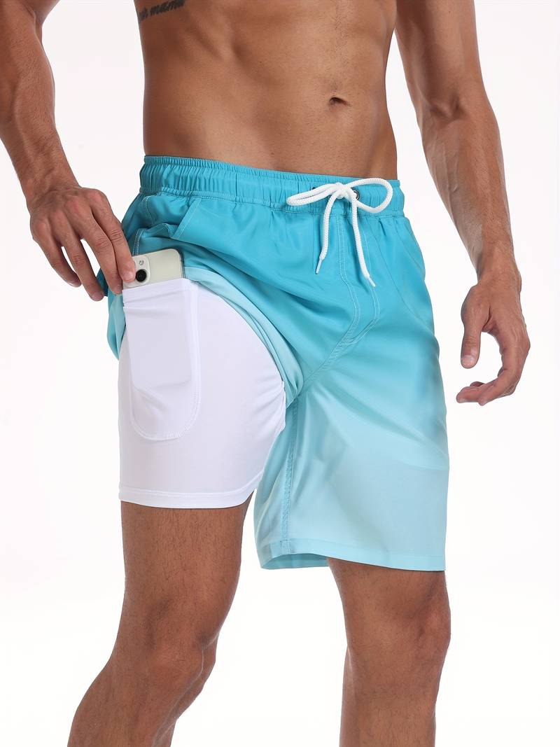 Men's Short Swim Shorts | Pocket