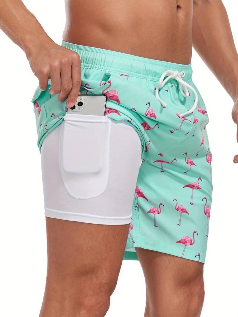 Men's Short Swim Shorts | Pocket