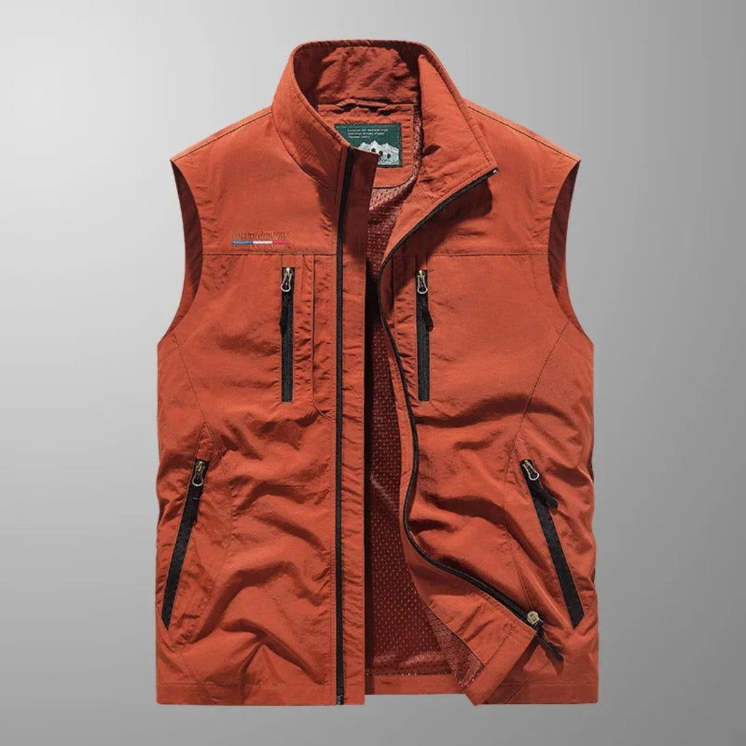 Men's Utility Cargo Gilet | Multi Pocket