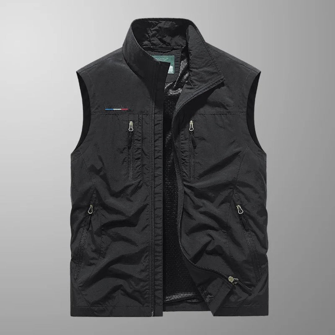 Men's Utility Cargo Gilet | Multi Pocket