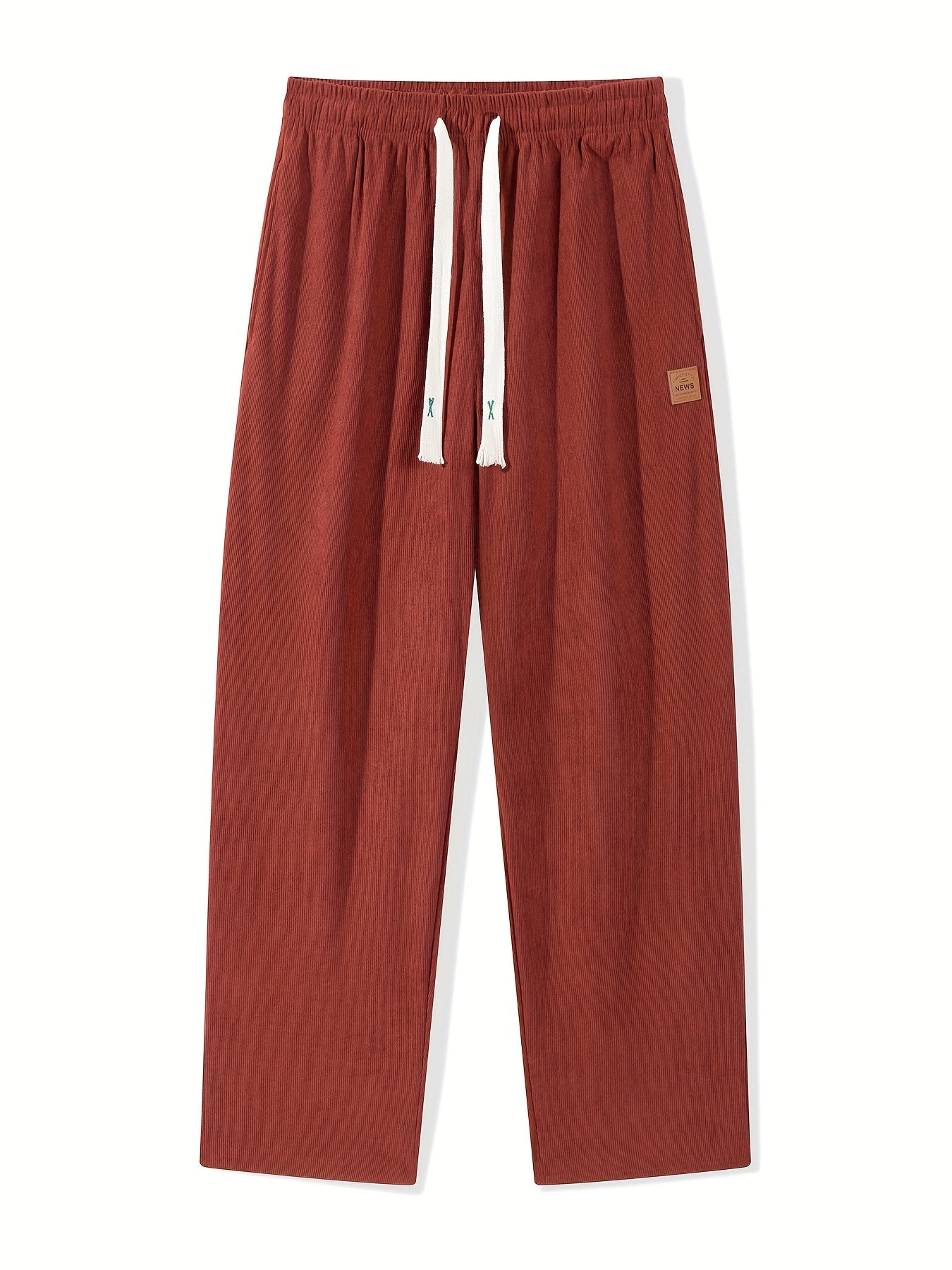 Men's Wide Leg Corduroy Trousers | Relaxed Fit