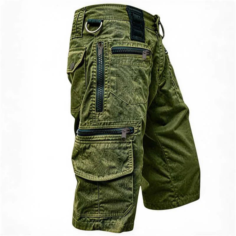 Men's Cargo Shorts | Zip Pockets