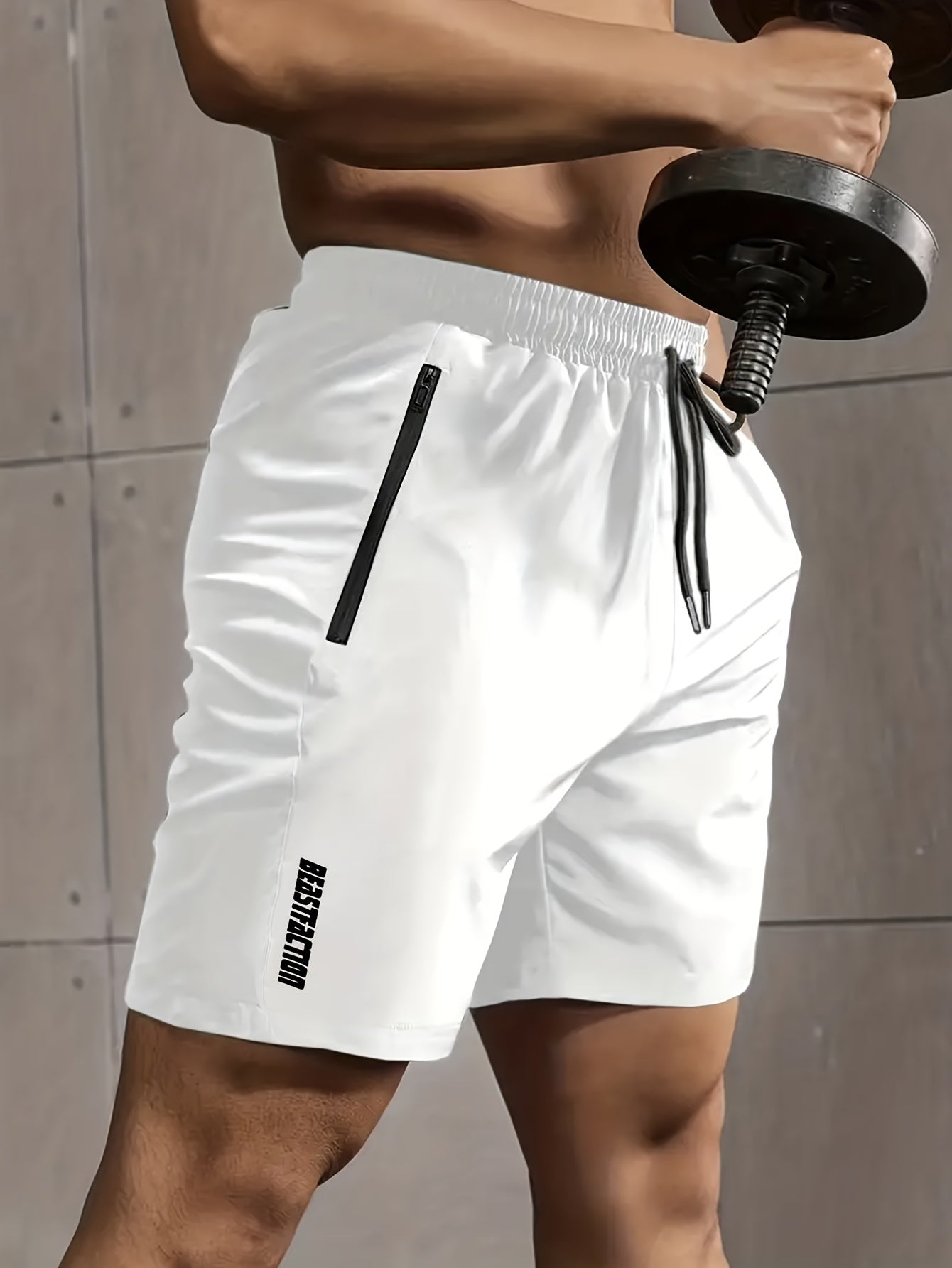 Men's Gym Shorts | Zip Pocket