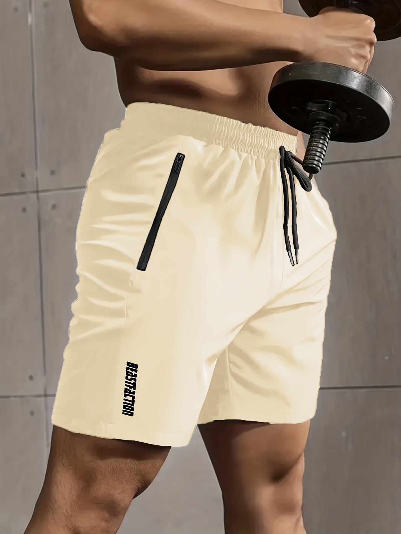 Men's Gym Shorts | Zip Pocket