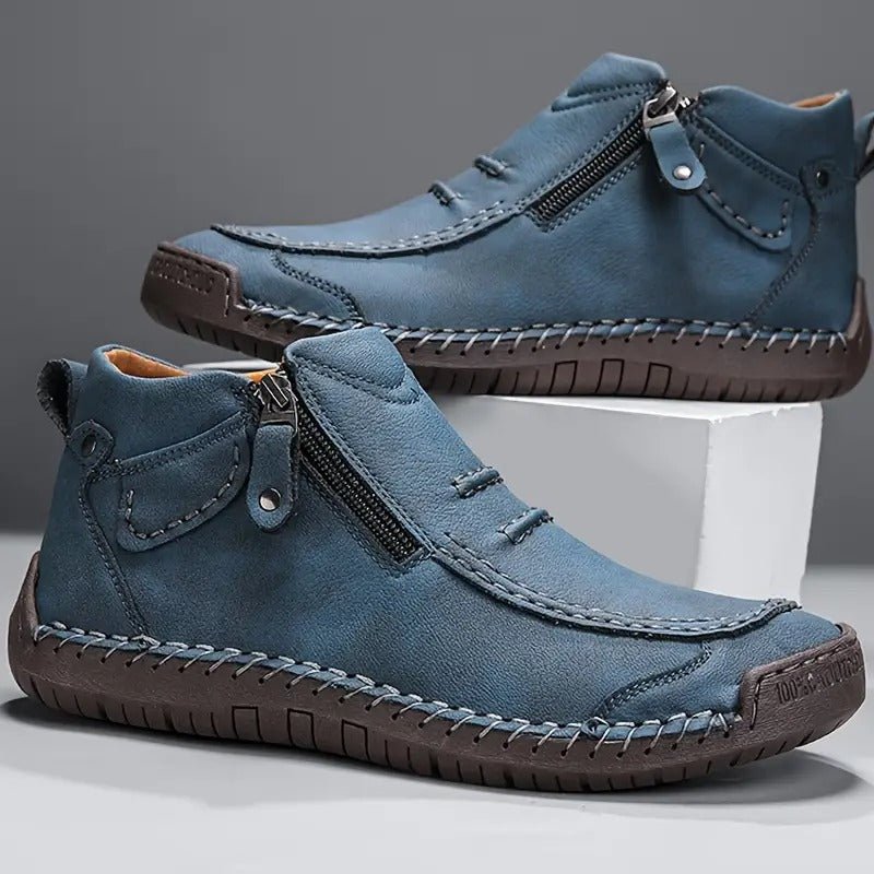 Men's Chukka Ankle Boots | Side Zip