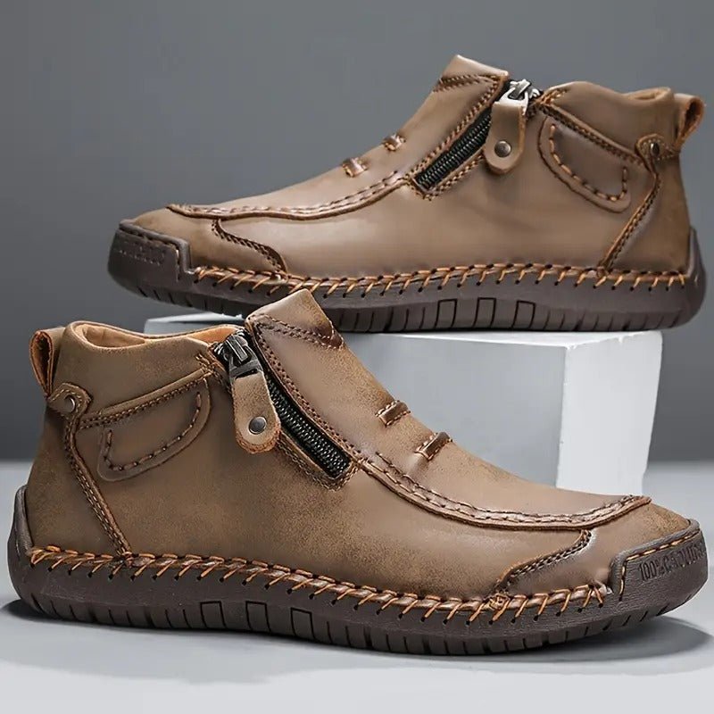 Men's Chukka Ankle Boots | Side Zip