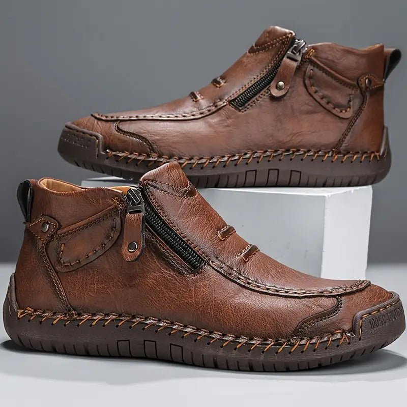 Men's Chukka Ankle Boots | Side Zip