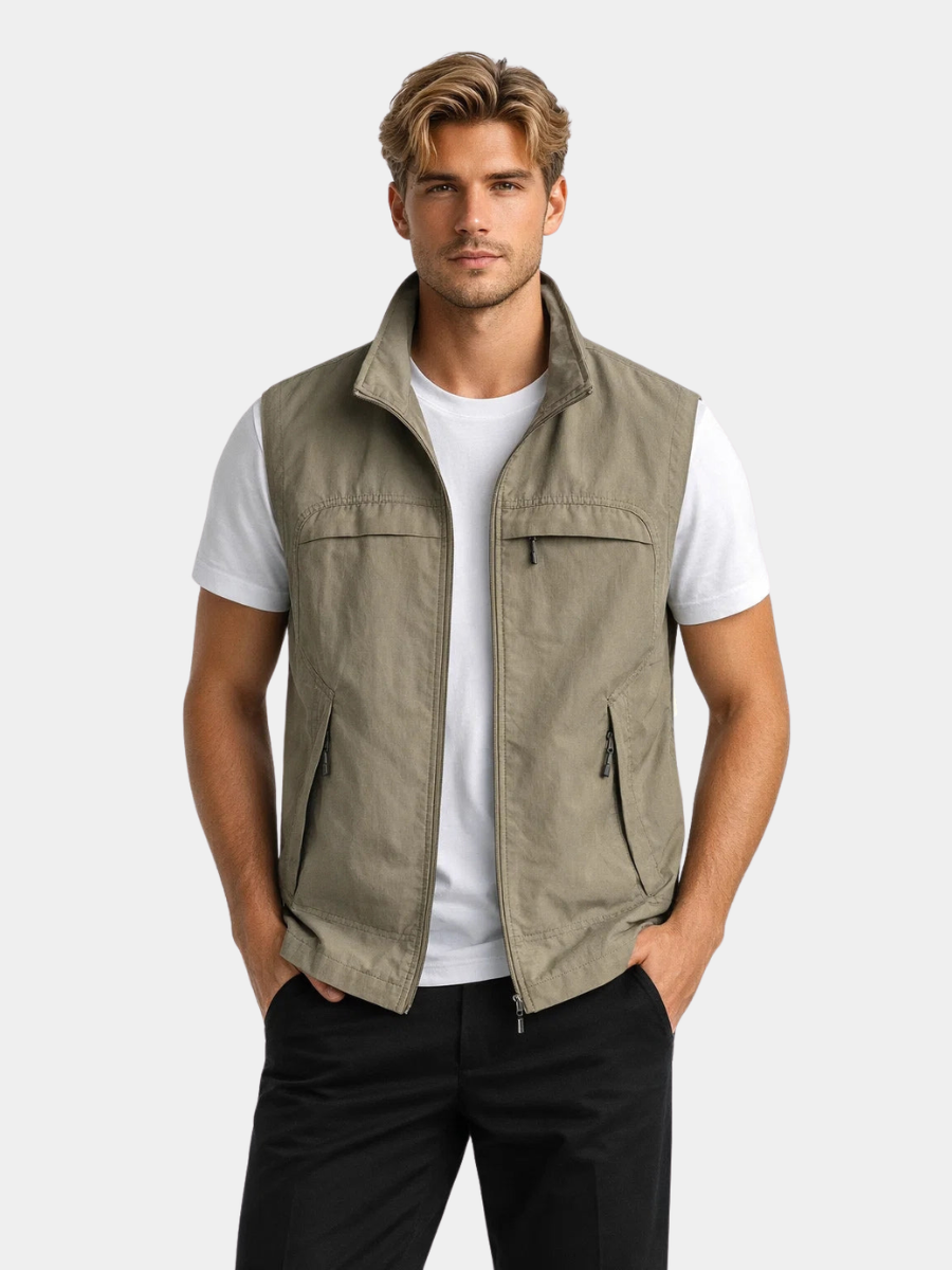 Men's Weatherproof Gilet | Full Zip