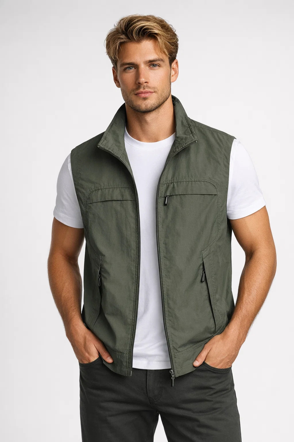 Men's Weatherproof Gilet | Full Zip